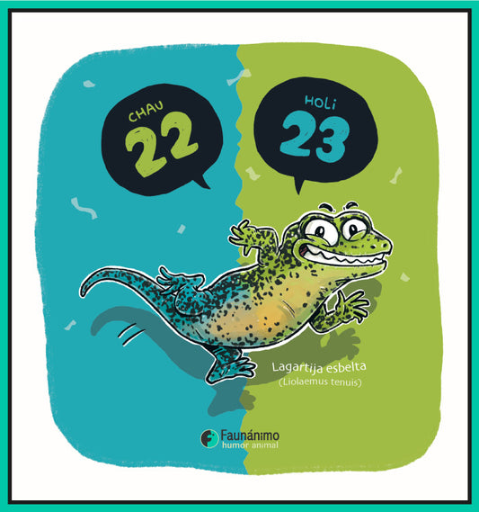 Año Nuevo-Lagartija