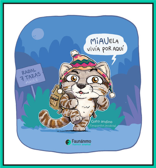 Gato Andino en El Maule