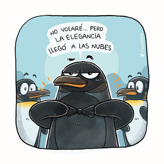 Pingüino negro