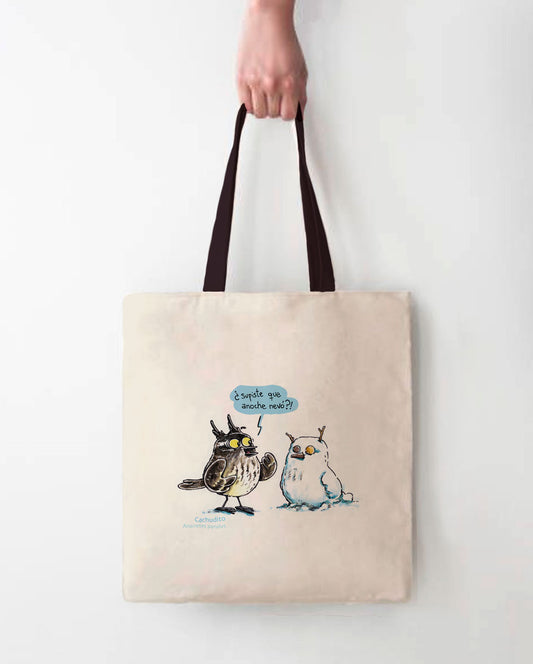 Cachudito y nieve | Bolsa de Tela