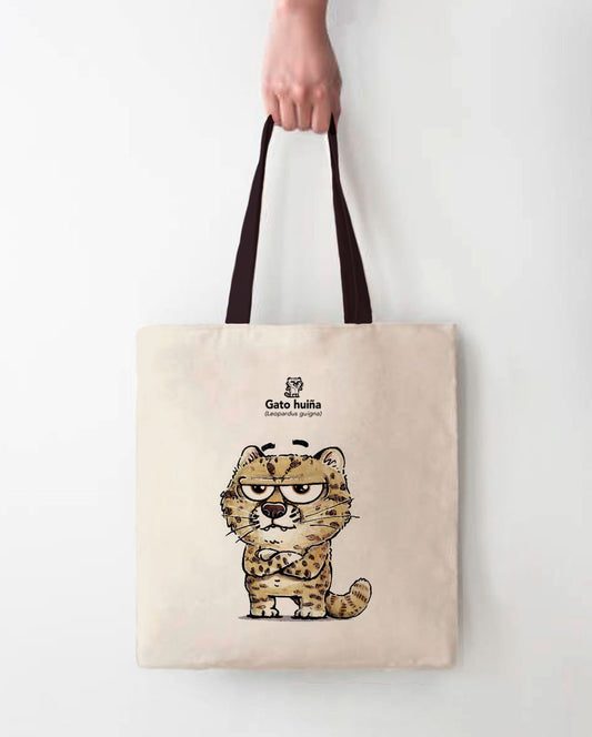 Gato huiña | Bolsa de Tela