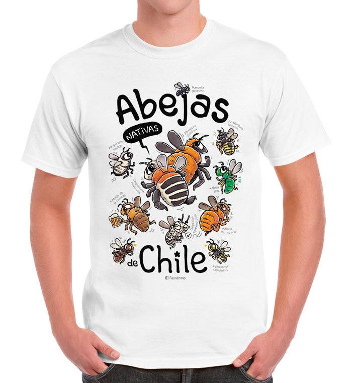 Polera Abejas de Chile