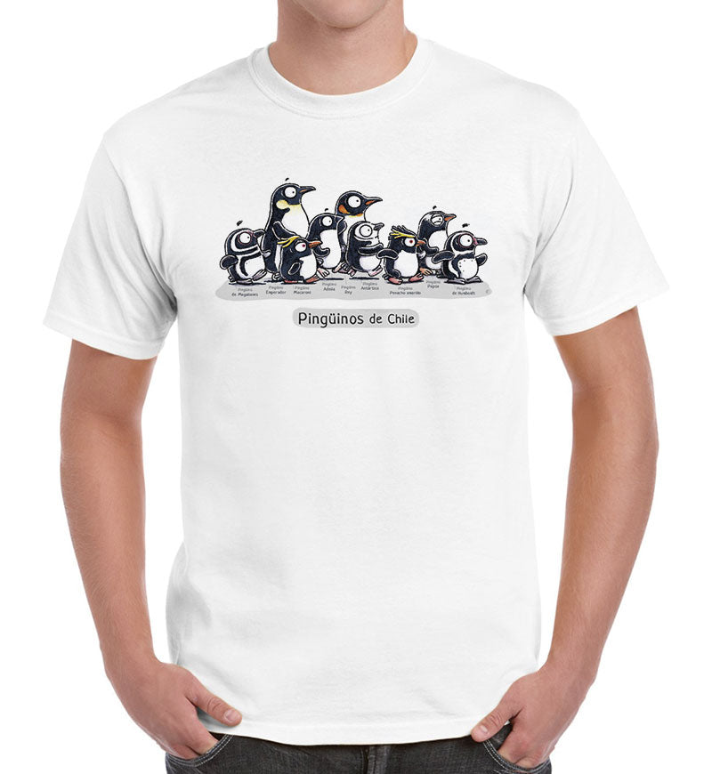 Polera Pingüinos de Chile