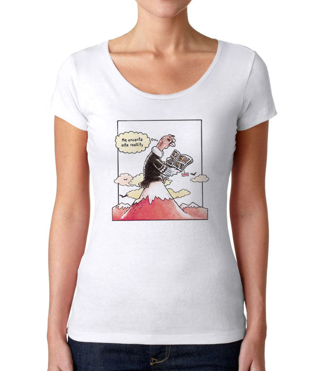 Polera Cóndor Leyendo