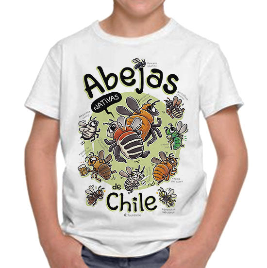 Polera niño – Abejas de Chile