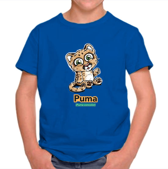 Polera niño – Puma cachorro