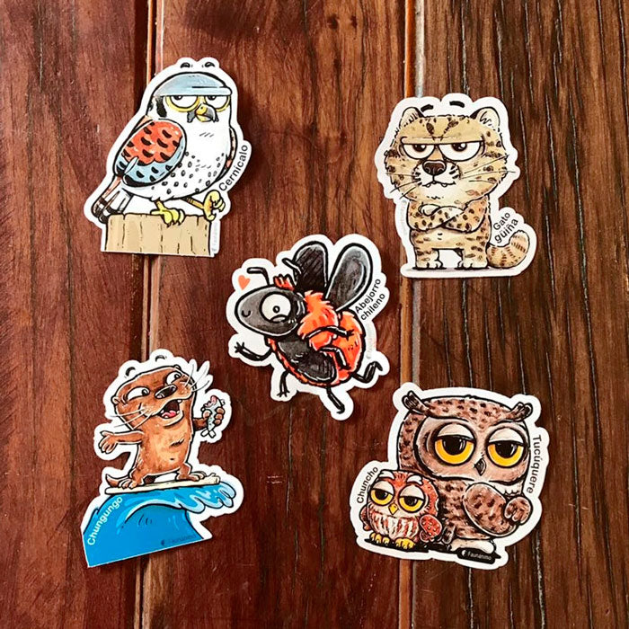 Set de 5 stickers-trq – A