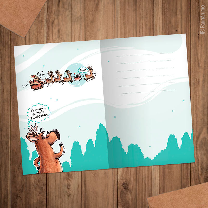 Tarjeta – FauNavidad 01