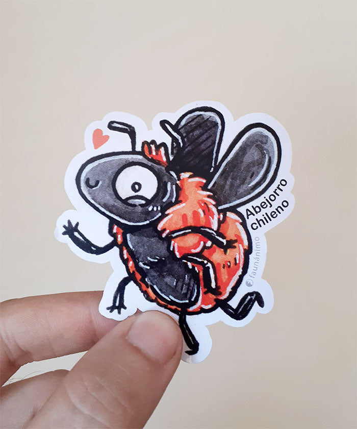 Sticker_tr1 – Abejorro chileno