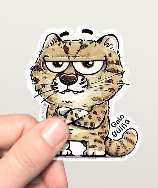 Sticker_tr1 – Gato huiña