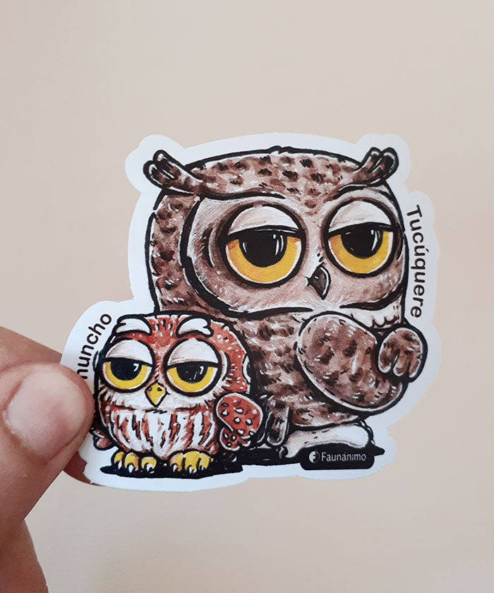 Sticker_tr1 – Chuncho y Tucúquere