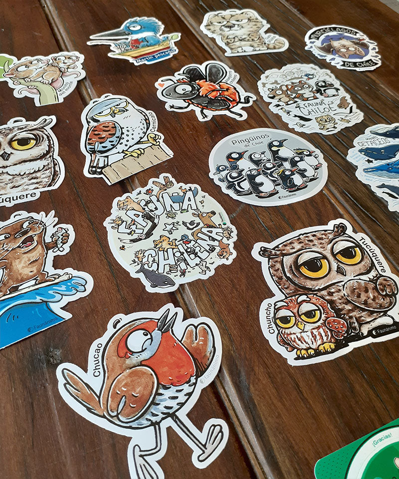 Set de 5 stickers-trq – A