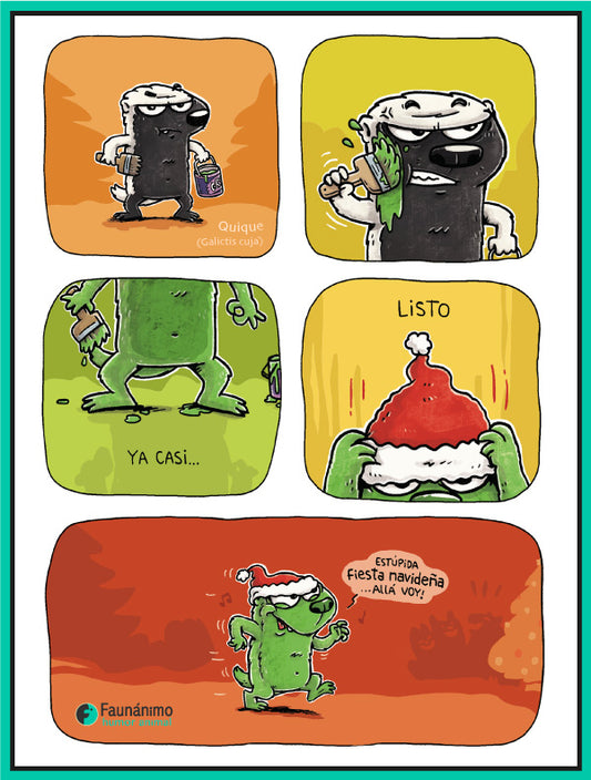 Quique grinch