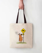 Huemul y letrero | Bolsa de Tela