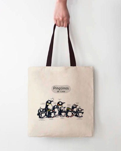 Pingüinos de Chile | Bolsa de Tela