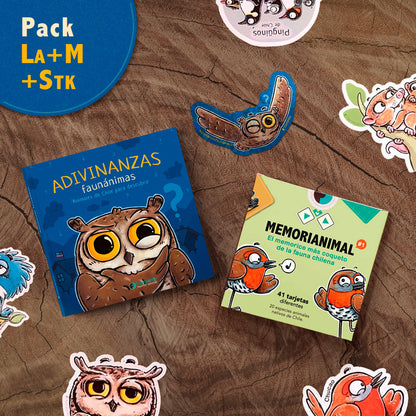 Pack Libro adv + Memorianimal + Set Stickers