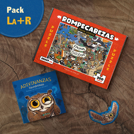 Pack Libro adv + Rompecabezas