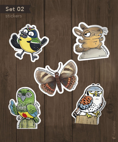 Set de stickers - 02