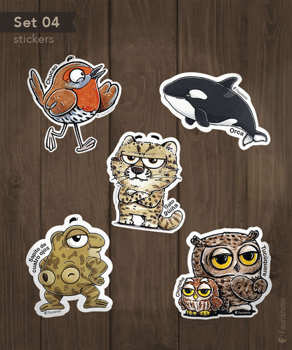 Set de stickers - 04