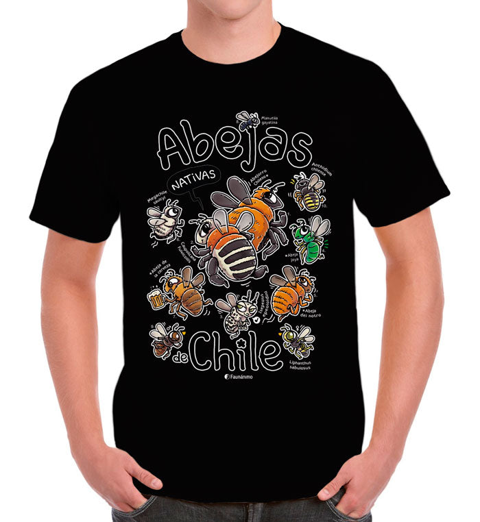 Polera Abejas de Chile