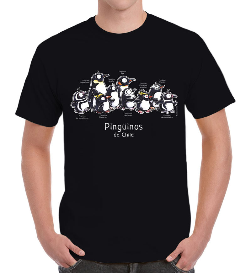 Polera Pingüinos de Chile