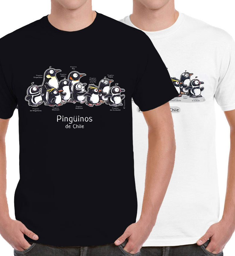 Polera Pingüinos de Chile