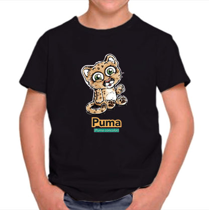 Polera niño – Puma cachorro