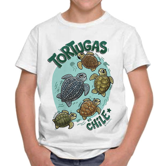 Polera niño – Tortugas de Chile