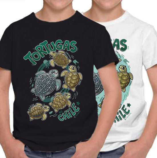 Polera niño – Tortugas de Chile