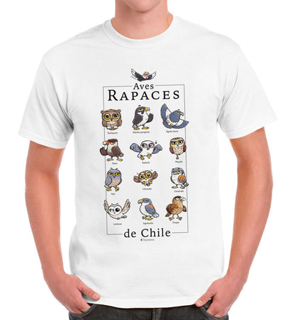 Polera Rapaces de Chile