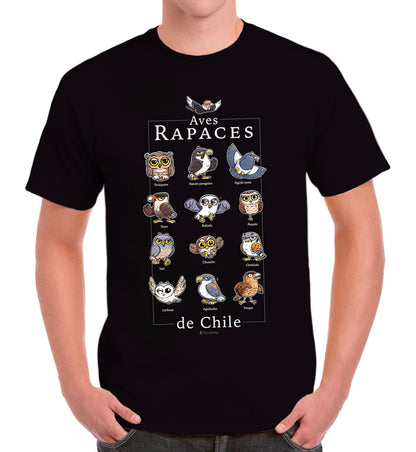 Polera Rapaces de Chile