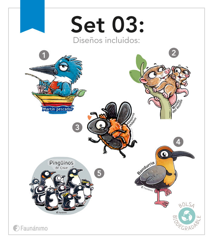 Set de stickers - 03