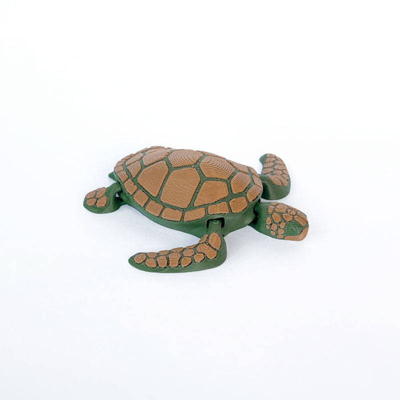 Figura 3D - Tortuga verde
