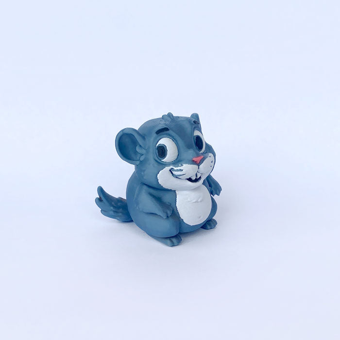 Figura 3D - Chinchilla - Sin gorro