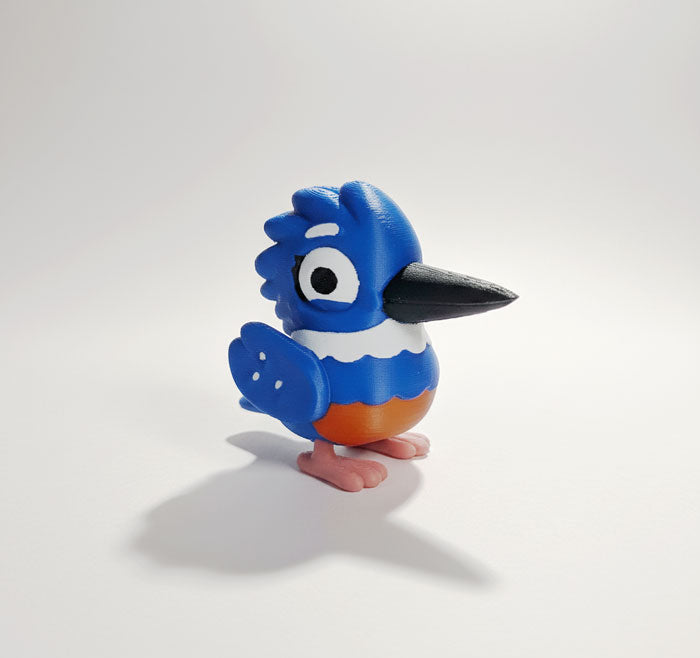 Figura 3D - Martín pescador