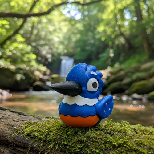 Figura 3D - Martín pescador