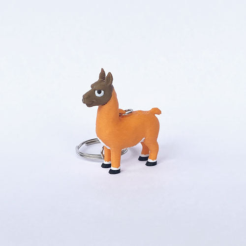 Llavero 3D - Guanaco