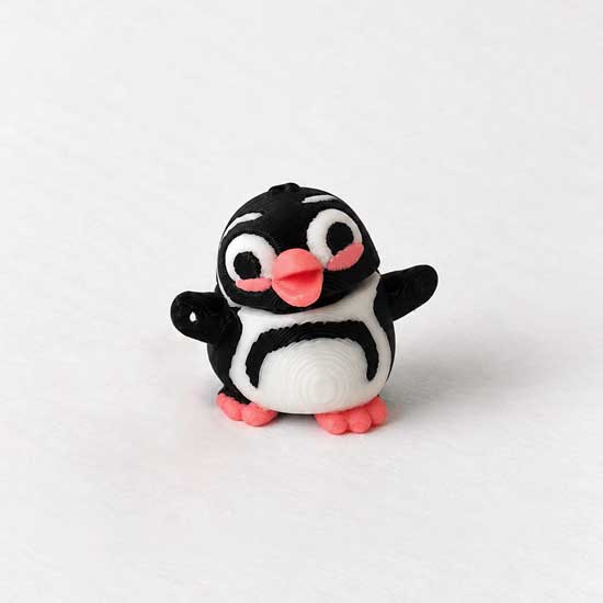 Llaveros 3D - Pingüino de humboldt