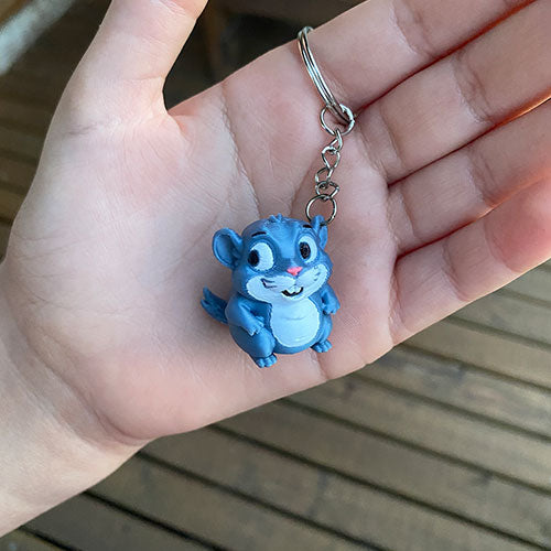 Llaveros 3D - Chinchilla