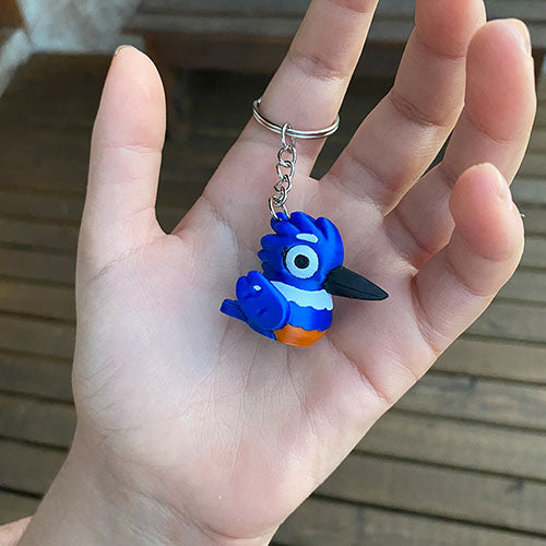 Llaveros 3D - Martín pescador