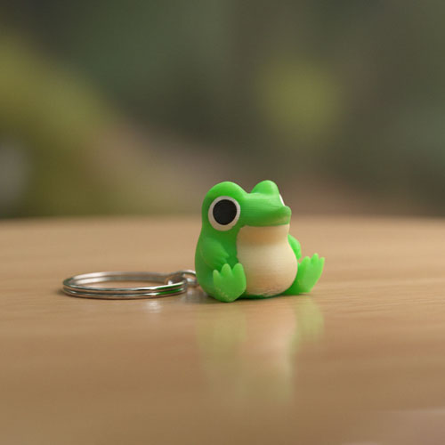 Llaveros 3D - Ranita de Darwin