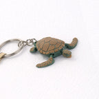 Llavero 3D -  Tortuga verde