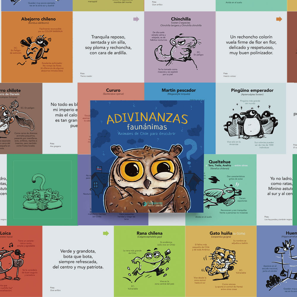 Libro Adivinanzas faunánimas