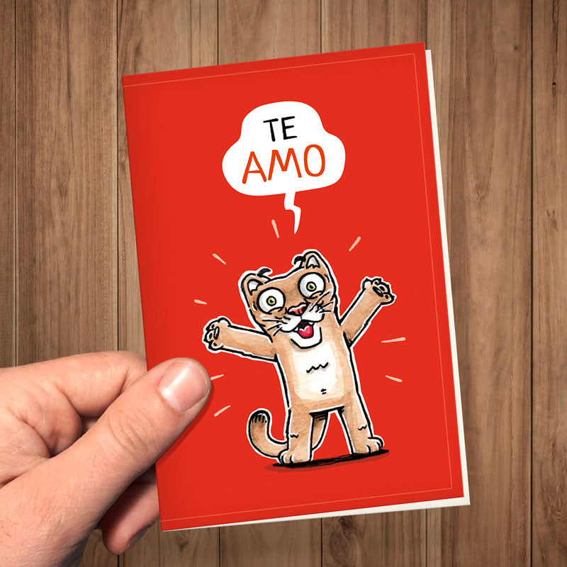 Tarjeta – Amor Puma