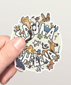 Sticker_tr1 – fauna chilena